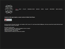 Tablet Screenshot of angelamarcsalon.com